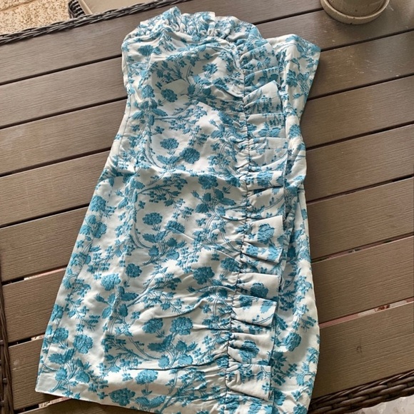 Likely Lora Strapless Dress. - Picture 4 of 8